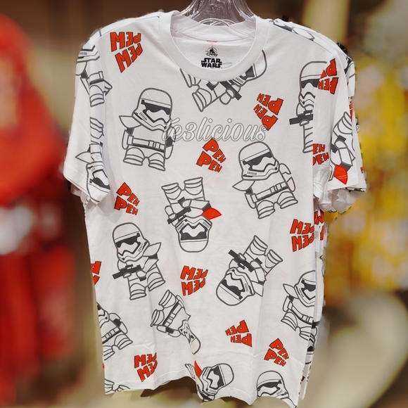 Disney Other - DISNEY PARKS STORMTROOPER ALLOVER PRINT T-SHIRT